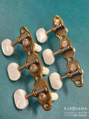 Slone スローン Bronze Pearl 35mm ブロンズ 白蝶貝 クラシックギター用糸巻き【日本総本店2F 在庫品】