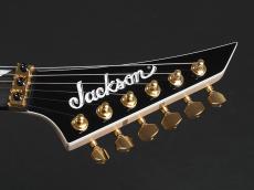 Jackson MJ Series Dinky DK Flame Maple Ebony Fingerboard ~Amber Burst~_3