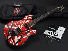 EVH Wolfgang Special Striped Series Ebony Fingerboard ~Red Black and White~_2