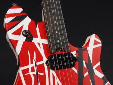 EVH Wolfgang Special Striped Series Ebony Fingerboard ~Red Black and White~_4