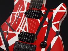 EVH Wolfgang Special Striped Series Ebony Fingerboard ~Red Black and White~_5