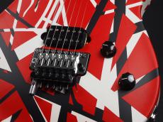 EVH Wolfgang Special Striped Series Ebony Fingerboard ~Red Black and White~_6