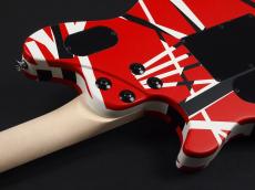 EVH Wolfgang Special Striped Series Ebony Fingerboard ~Red Black and White~_11