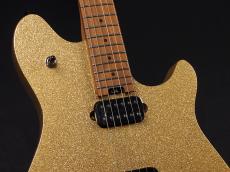 EVH Wolfgang WG Standard, Baked Maple Fingerboard Gold Sparkle_4