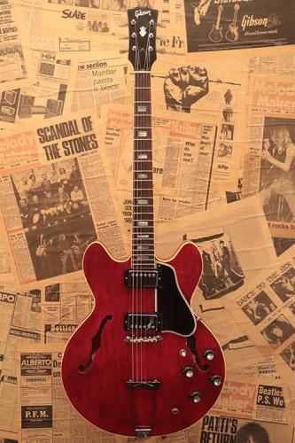 Gibson 1967 ES-335TDC "Upper Crown Inlay Head"