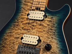 EVH Wolfgang Special QM Baked Maple Fingerboard Indigo Burst_5