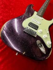 Fender Custom Shop Custom Deluxe HB S-1 Strat Relic with Closet Classic Hardware -Magenta Sparkle- ≒3.69kg #R150479_3