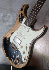 LsL Instruments Super Custom Saticoy Classic S Style SSH / Age & Rub Through / Aging Black_2