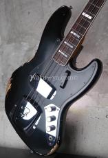 Fender Custom Shop Limited Edition Custom Jazz Bass Heavy Relic / Aged Black_2