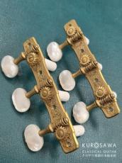 GOTOH ゴトー 36G510C-M 白蝶貝 36mm クラシックギター用糸巻き【日本総本店2F 在庫品】