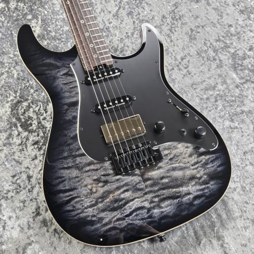 ESP ESP SNAPPER-CTM/QM 20th Anniversary -See Thru Black Sunburst-
