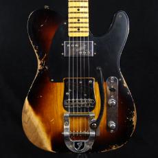 Fender Custom Shop Limited Edition CuNiFe Blackguard Telecaster Bigsby Heavy Relic Faded/Aged Wide Fade 2-Tone Sunburst