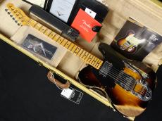 Fender Custom Shop Limited Edition CuNiFe Blackguard Telecaster Bigsby Heavy Relic Faded/Aged Wide Fade 2-Tone Sunburst_2