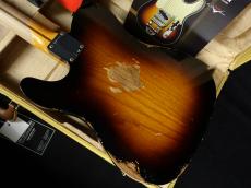 Fender Custom Shop Limited Edition CuNiFe Blackguard Telecaster Bigsby Heavy Relic Faded/Aged Wide Fade 2-Tone Sunburst_8