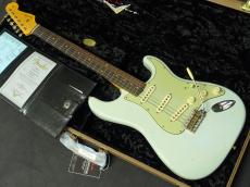 Fender Custom Shop Limited Edition 1960 Stratocaster Journeyman Relic Super Faded/Aged Sonic Blue_2