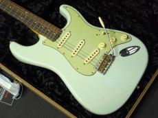 Fender Custom Shop Limited Edition 1960 Stratocaster Journeyman Relic Super Faded/Aged Sonic Blue_4