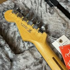 Fender Limited Edition American Professional II Stratocaster Thinline Transparent Shell Pink_10