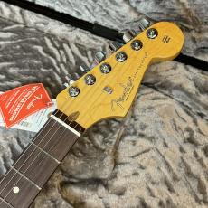 Fender Limited Edition American Professional II Stratocaster Thinline Transparent Shell Pink_11