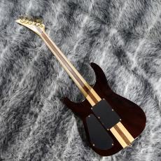Jackson Pro Plus Series Soloist SLA3Q Ebony Fingerboard Amber Tiger Eye_5