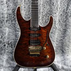 Jackson Pro Plus Series Soloist SLA3Q Ebony Fingerboard Amber Tiger Eye_8