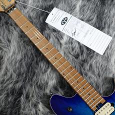 EVH Wolfgang Special QM Baked Maple Fingerboard Chlorine Burst_3