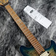 EVH Wolfgang Special QM Baked Maple Fingerboard Indigo Burst_3