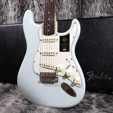 Fender American Vintage II 1965 Stratocaster Round-Lam Rosewood Fingerboard, Sonic Blue