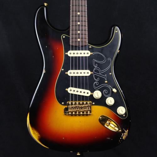 Fender Custom Shop Stevie Ray Vaughan Signature Stratocaster Relic with Closet Classic Hardware Faded 3-Color Sunburst