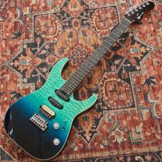 Charvel Pro-Mod Plus Dinky DK24 HSS 2PT EB QM / Blue Curacao 【限定モデル】 【3.16Kg】_2