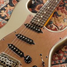 Fender Made in Japan Hybrid II 2026 Collection Stratocaster Satin Metallic / Matte Champagne Mirage_4