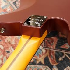 Fender Made in Japan Hybrid II 2026 Collection Telecaster Satin Metallic / Matte Inferno Red_9