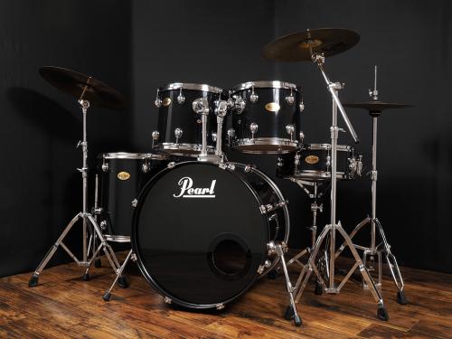 Pearl Target Drum Set 5pc 22"BD / 12" 13"TT / 16"FT  / 14"SD 【シンバル、スタンド付フルセット】