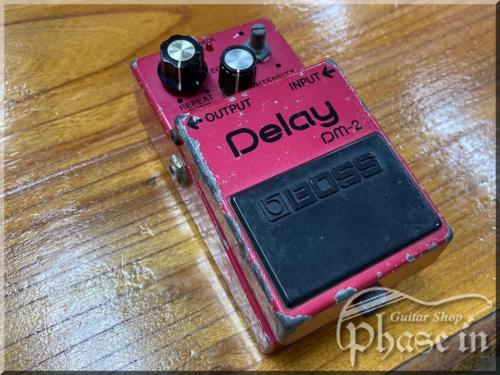 BOSS DM-2 Delay / #081500 /MN3101(赤文字) & MN3005 / NEC JAPAN C4558C / 1981年 最初期
