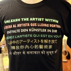 Martin Unleash the Artist Within T-shirt 18CM0263 M【心の中のアーティストを解き放て】【クロサワ本店】_2