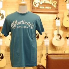 Martin Martin Logo T-Shirt Ocean Mサイズ【夏にぴったり爽やかブルー!】【クロサワ本店】