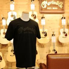 Martin Martin Tone on Tone Black T-shirt 18CM0215 Mサイズ【黒と黒!かっこよさしかない!】【クロサワ本店】