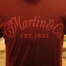 Martin Martin Tone-On-Tone Burgundy T-Shirt 18CM0229 Mサイズ【赤×赤!】【クロサワ本店】_3