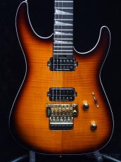 Jackson 【夏のボーナスセール】MJ Series Dinky DK Flame Maple Ebony Fingerboard -Amber Burst- 