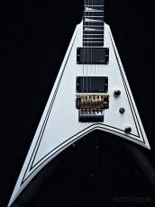 Jackson 【夏のボーナスセール】MJ Series Rhoads RR24MG -White with Black Pinstripes-【MADE IN JAPAN】