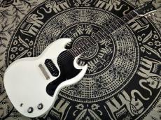 Gibson ~Japan Limited Run~ Murphy Lab 1963 SG Junior Lightning Bar Polaris White Ultra Light Aged_6