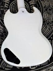 Gibson ~Japan Limited Run~ Murphy Lab 1963 SG Junior Lightning Bar Polaris White Ultra Light Aged_10