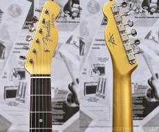 Fender Custom Shop ~2024 Fall EVENT LIMITED~ P90 Korina Telecaster Thinline Deluxe Closet Classic -Aged Aztec Gold- _5