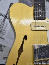 Fender Custom Shop ~2024 Fall EVENT LIMITED~ P90 Korina Telecaster Thinline Deluxe Closet Classic -Aged Aztec Gold- _8