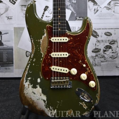 Fender Custom Shop Guitar Planet Exclusive 1961 Stratocaster Heavy Relic -Aged Olive Green-