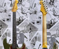 Fender Custom Shop Guitar Planet Exclusive 1961 Stratocaster Heavy Relic -Aged Olive Green-_6