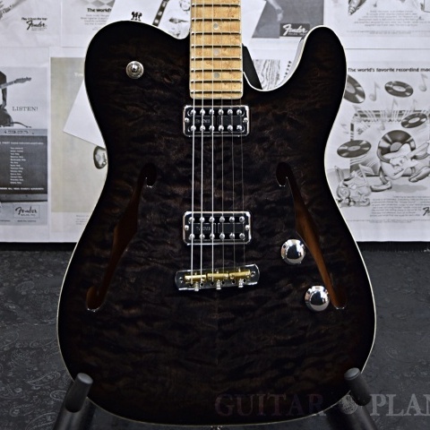 Fender Custom Shop MBS Custom Telecaster Thinline N.O.S. -Ebony Transparent- by Paul Waller 2015USED!!