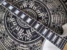Gibson 1957 Les Paul Custom 3-Pickup With Bigsby Vibrato Polaris White Ultra Light Aged_7