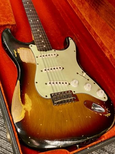 Fender 【夏のボーナスセール】1961 Stratocaster -Sunburst-【Body Conversion, Slab Fingerboard, Narrow Neck】