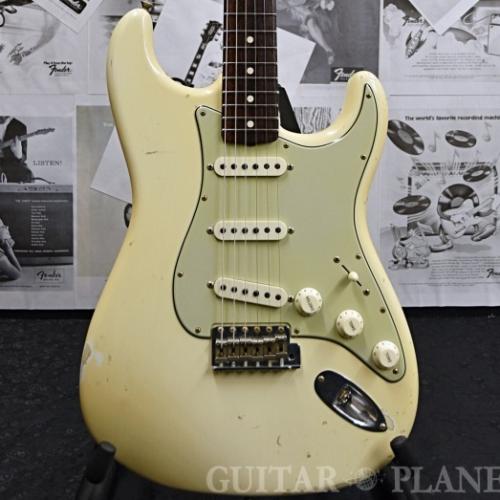 Fender Custom Shop MBS 1960 Stratocaster Journeyman Relic -Aged Olympic White with Grey Base Coat- by Vincent Van Trigt