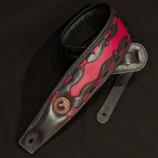 ERGOSTRAPS Chopper 4″ -Custom Black / Red-【最高級レザー】【ハンドメイド】